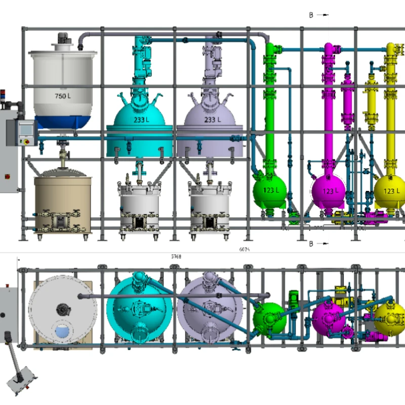 Wet Chemical Gold Refining System